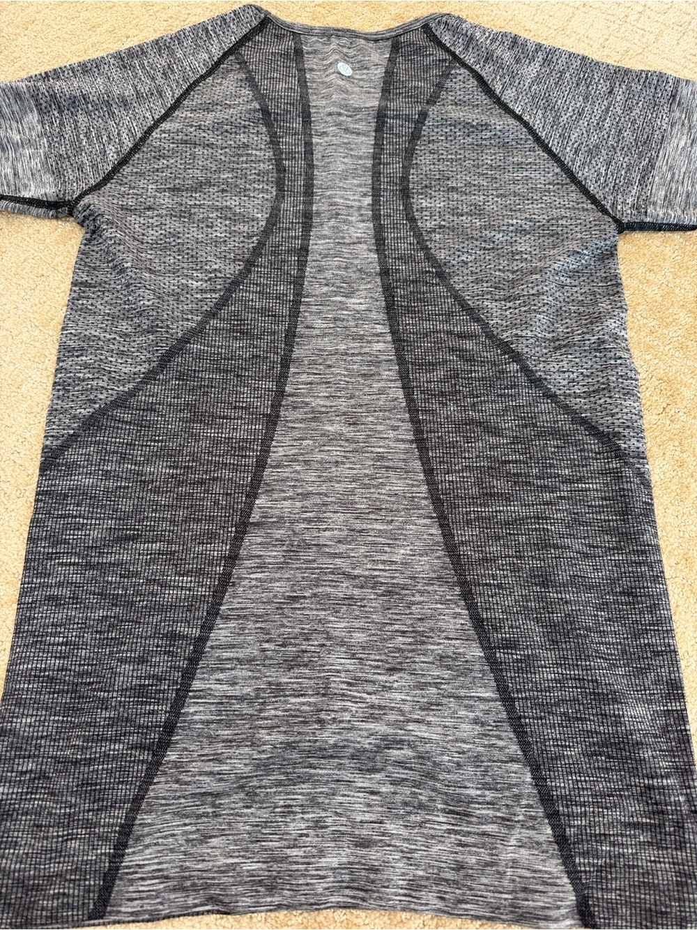 Zella Gray Racerback Performance Workout Tank Top Size Medium - Picture 3 of 7